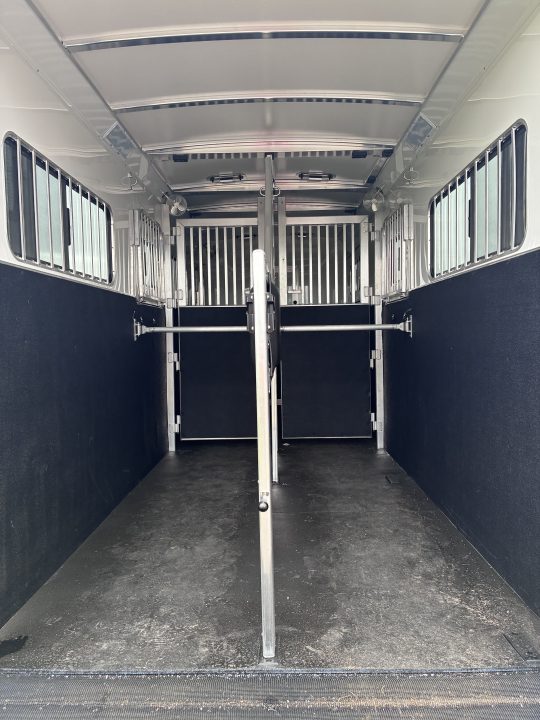 New 2027 Cimarron Trailers 2 + 1 Horse Trailer