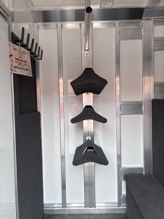 New 2027 Cimarron Trailers 2 + 1 Horse Trailer