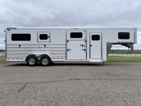 New 2027 Cimarron Trailers 2 + 1 Horse Trailer