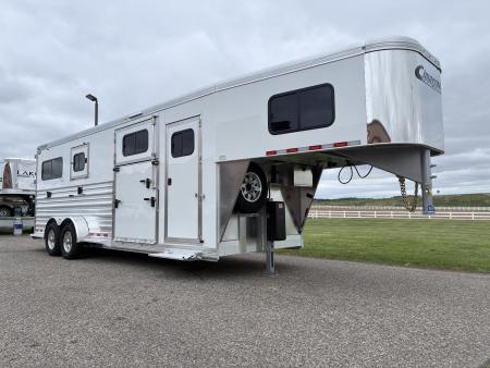 New 2027 Cimarron Trailers 2 + 1 Horse Trailer