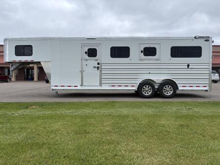 New 2027 Cimarron Trailers 2 + 1 Horse Trailer