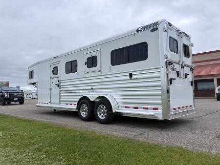 New 2027 Cimarron Trailers 2 + 1 Horse Trailer