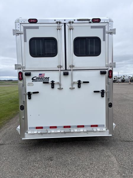 New 2027 Cimarron Trailers 2 + 1 Horse Trailer