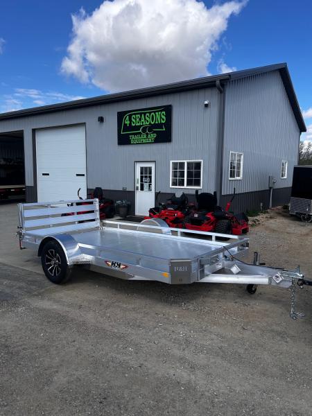 New 2026 H&H Trailers 78 X12' SA Aluminum bi-fold gate Utility Trailer
