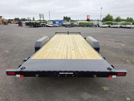 New 2026 Sure-Trac 7x20 Treated Wood Deck Car Hauler 10K GVWR