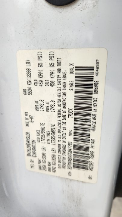 Used 2007 Dodge Ram 3500 Dually Truck