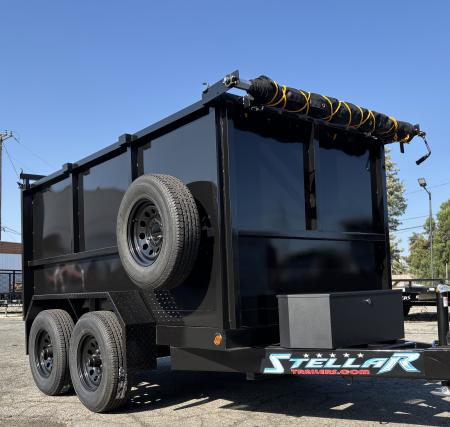 New 2027 Stellar Trailers 5x10x49 Dump Trailer