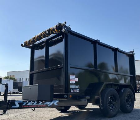 New 2027 Stellar Trailers 5x10x49 Dump Trailer