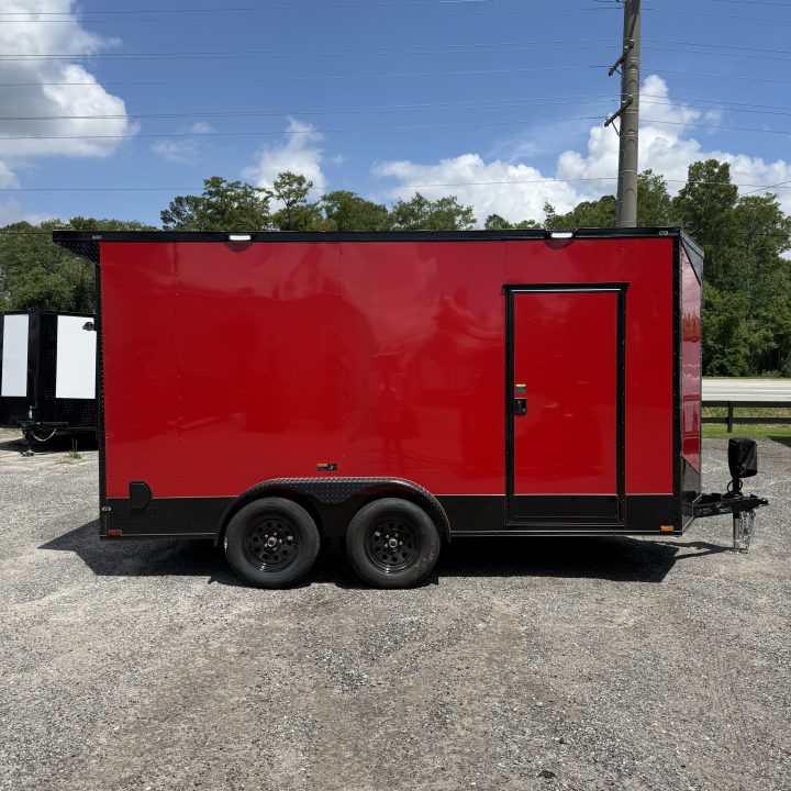 New 2026 Hook and Line 7x14TA Cargo / Enclosed Trailer