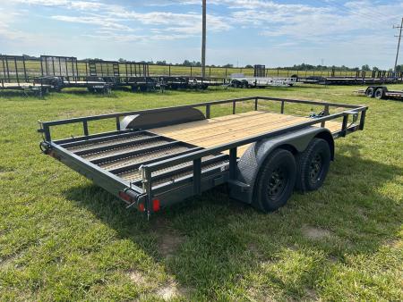 New 2026 Lamar 83x14 Tandem 7K Utility w/ 4' Ramp Gate