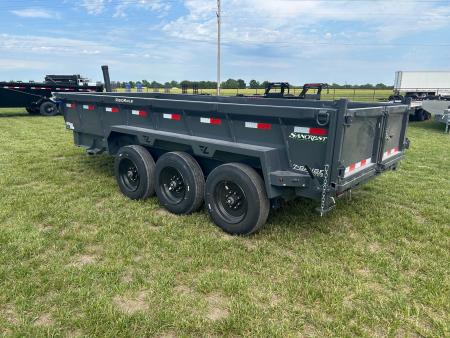 New 2026 Lamar 83x16 Triple 21K Telescopic Dump w/ 2' Sides, 7 Gauge Floor & 17.5" 16 Ply Tires