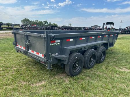 New 2026 Lamar 83x16 Triple 21K Telescopic Dump w/ 2' Sides, 7 Gauge Floor & 17.5" 16 Ply Tires