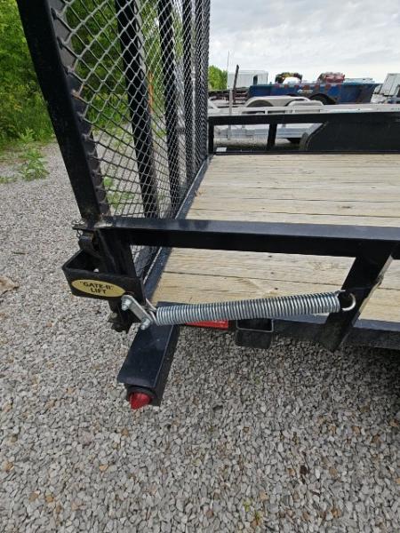 Used 2020 Gatormade Trailers 81.5 x 14 7K Utility Trailer