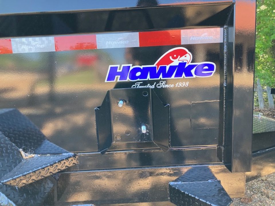 New 2026 Hawke 6X10 Low Profile 7K Dump Trailer