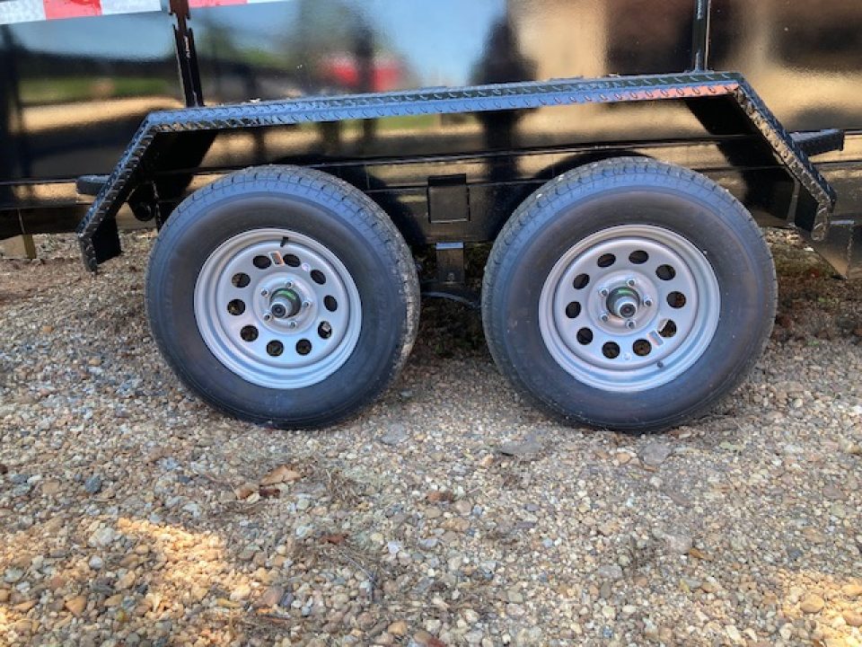 New 2026 Hawke 6X10 Low Profile 7K Dump Trailer