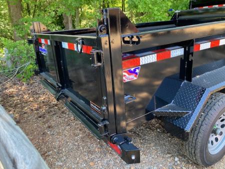 New 2026 Hawke 6X10 Low Profile 7K Dump Trailer