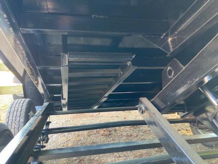 New 2026 Hawke 6X10 Low Profile 7K Dump Trailer