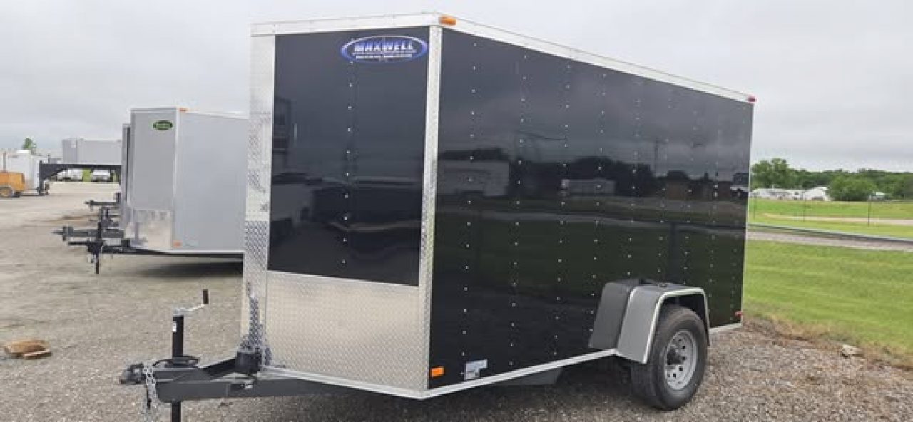 New 2027 Maxwell 7X12 HD Cargo / Enclosed Trailer