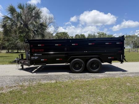 New 2026 Southern Utility 14K 7X16X4 Dump Trailer