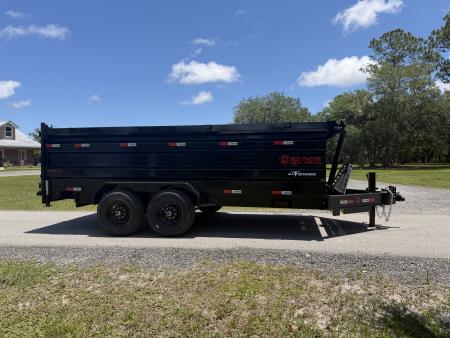New 2026 Southern Utility 14K 7X16X4 Dump Trailer