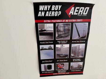 Used 2026 AERO 8.5x16+2V Cargo / Enclosed Trailer