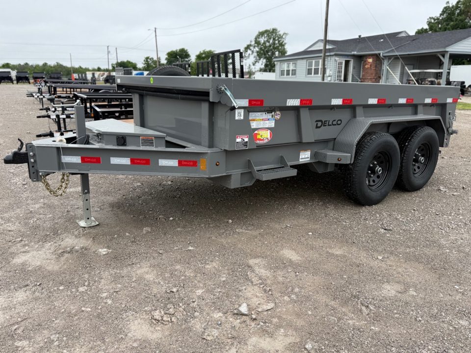 New 2026 Delco Trailers Delco D212 (6'x12') I Beam Dump Trailer