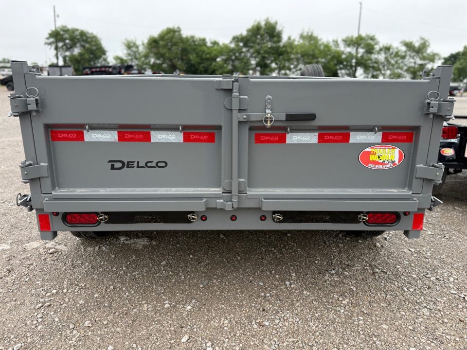 New 2026 Delco Trailers Delco D212 (6'x12') I Beam Dump Trailer