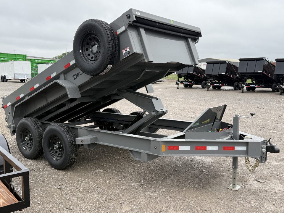 New 2026 Delco Trailers Delco D212 (6'x12') I Beam Dump Trailer