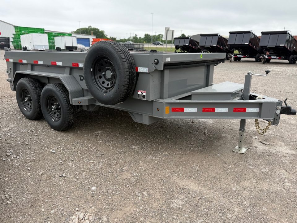New 2026 Delco Trailers Delco D212 (6'x12') I Beam Dump Trailer