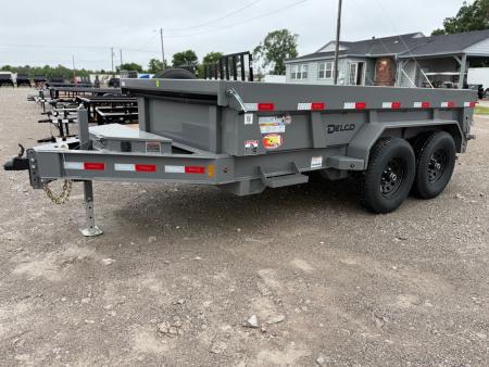 New 2026 Delco Trailers Delco D212 (6'x12') I Beam Dump Trailer