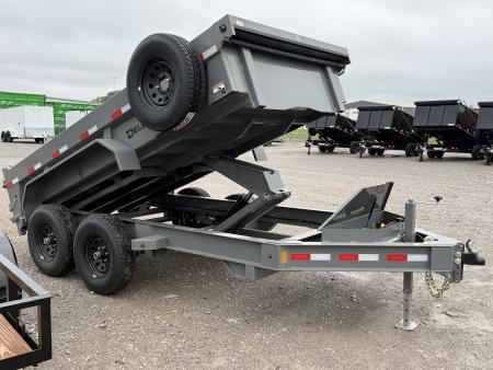 New 2026 Delco Trailers Delco D212 (6'x12') I Beam Dump Trailer