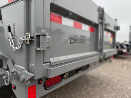 New 2026 Delco Trailers Delco D212 (6'x12') I Beam Dump Trailer