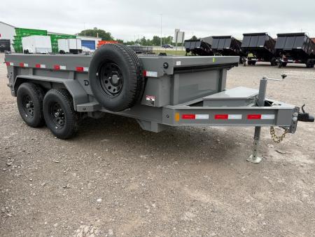 New 2026 Delco Trailers Delco D212 (6'x12') I Beam Dump Trailer