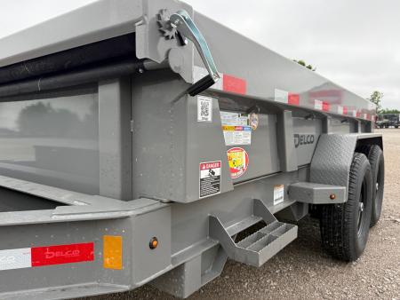 New 2026 Delco Trailers Delco D212 (6'x12') I Beam Dump Trailer