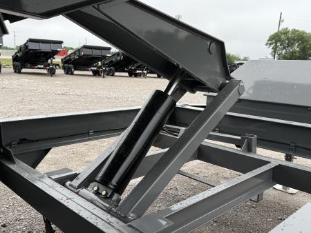 New 2026 Delco Trailers Delco D212 (6'x12') I Beam Dump Trailer