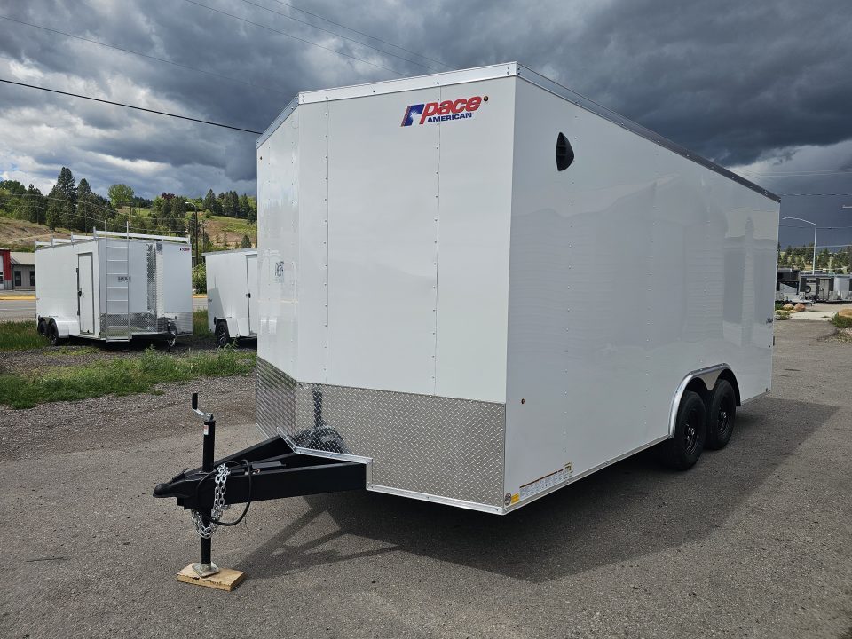 New 2026 Pace Outback DLX 8.5x18 10k Cargo Trailer