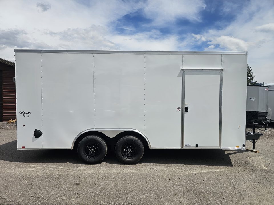New 2026 Pace Outback DLX 8.5x18 10k Cargo Trailer