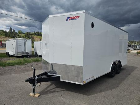New 2026 Pace Outback DLX 8.5x18 10k Cargo Trailer