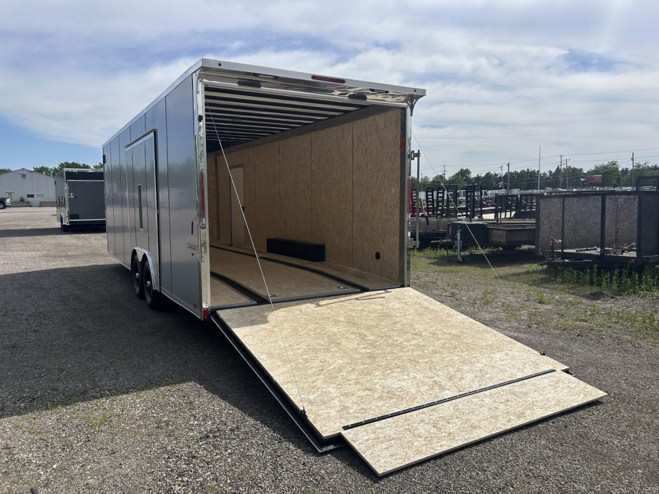New 2026 Formula Trailers 24 FT ENCLOSED CAR HAULER W/ ESCAPE DOOR 7 FT INT HT TORSION AXLES