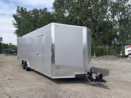 New 2026 Formula Trailers 24 FT ENCLOSED CAR HAULER W/ ESCAPE DOOR 7 FT INT HT TORSION AXLES