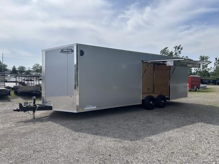 New 2026 Formula Trailers 24 FT ENCLOSED CAR HAULER W/ ESCAPE DOOR 7 FT INT HT TORSION AXLES