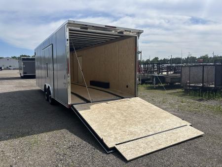 New 2026 Formula Trailers 24 FT ENCLOSED CAR HAULER W/ ESCAPE DOOR 7 FT INT HT TORSION AXLES