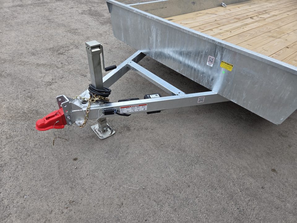 New 2026 Galvanized 7'x16' TA-3500 Landscape Trailer