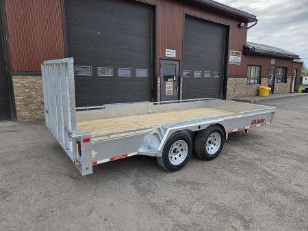 New 2026 Galvanized 7'x16' TA-3500 Landscape Trailer