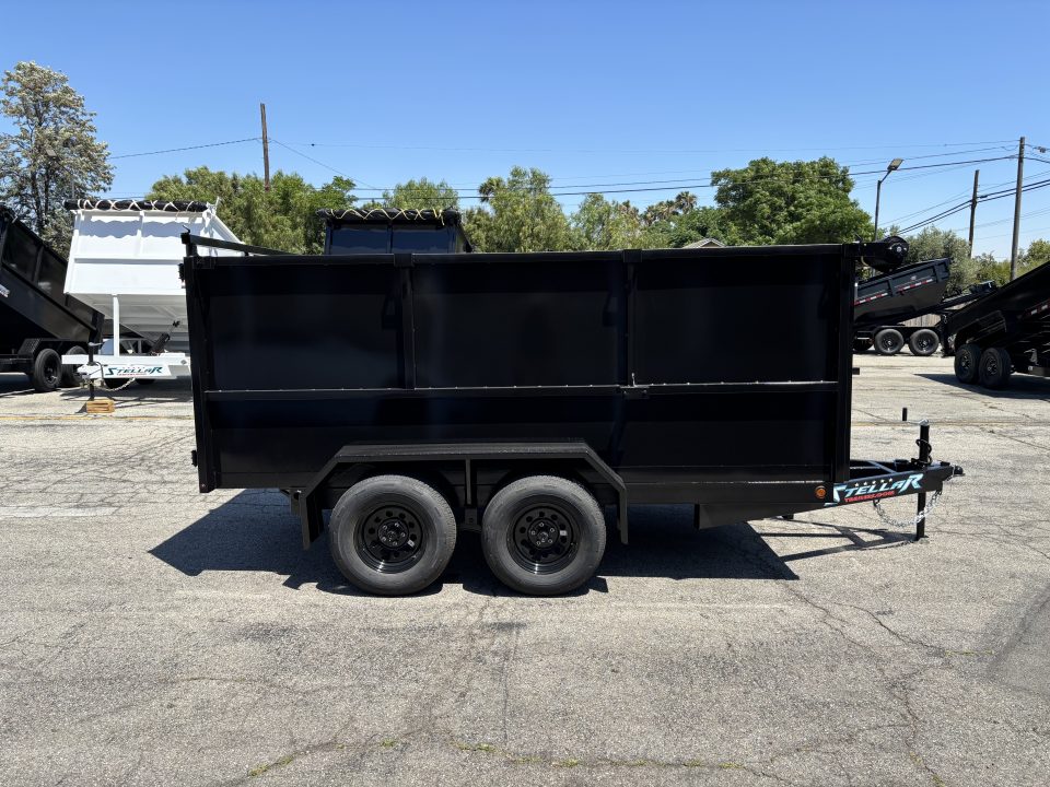 New 2027 Stellar Trailers 6.5x12x47 Dump Trailer