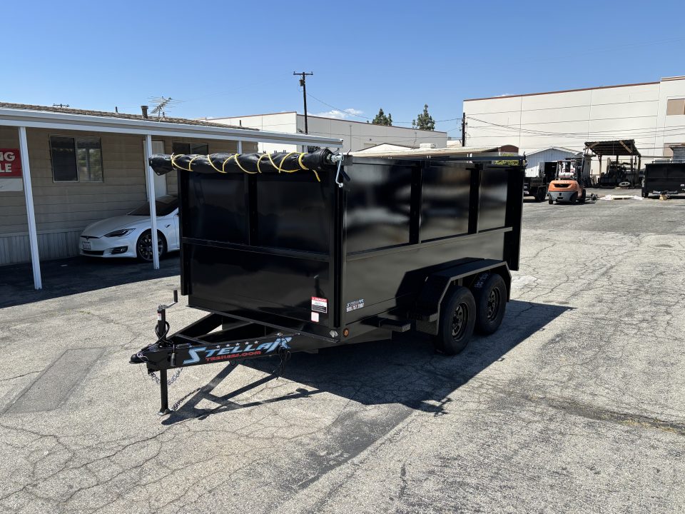 New 2027 Stellar Trailers 6.5x12x47 Dump Trailer