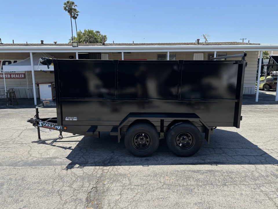 New 2027 Stellar Trailers 6.5x12x47 Dump Trailer