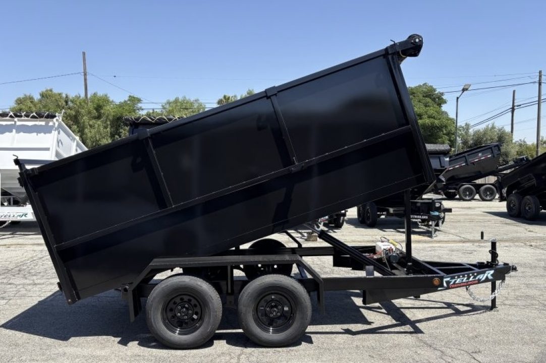 New 2027 Stellar Trailers 6.5x12x47 Dump Trailer