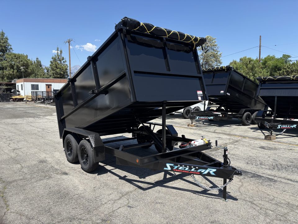 New 2027 Stellar Trailers 6.5x12x47 Dump Trailer