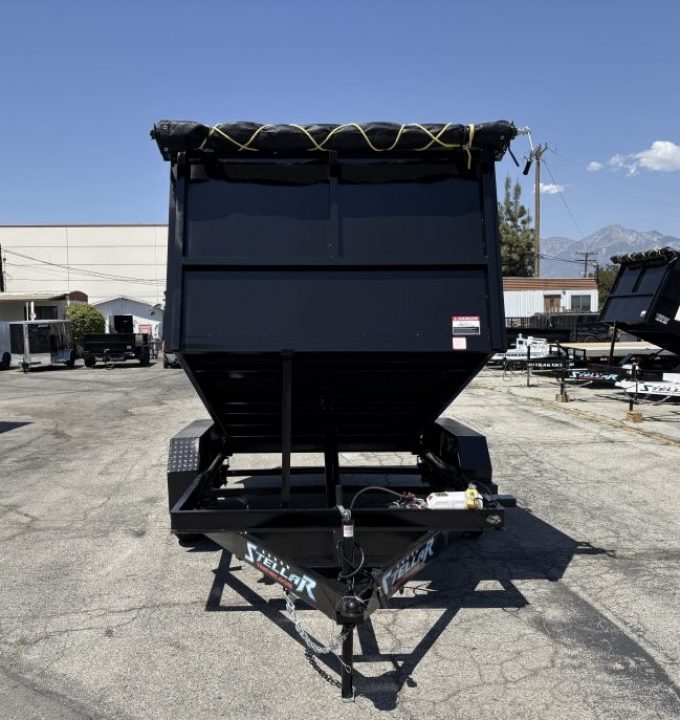 New 2027 Stellar Trailers 6.5x12x47 Dump Trailer